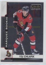 2017-18 O-Pee-Chee Platinum Marquee Rookies Filip Chlapik #159 0a1