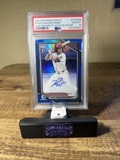2024 Bowman Draft Ryan Waldschmidt Blue Auto PSA 10 CPA-RW
