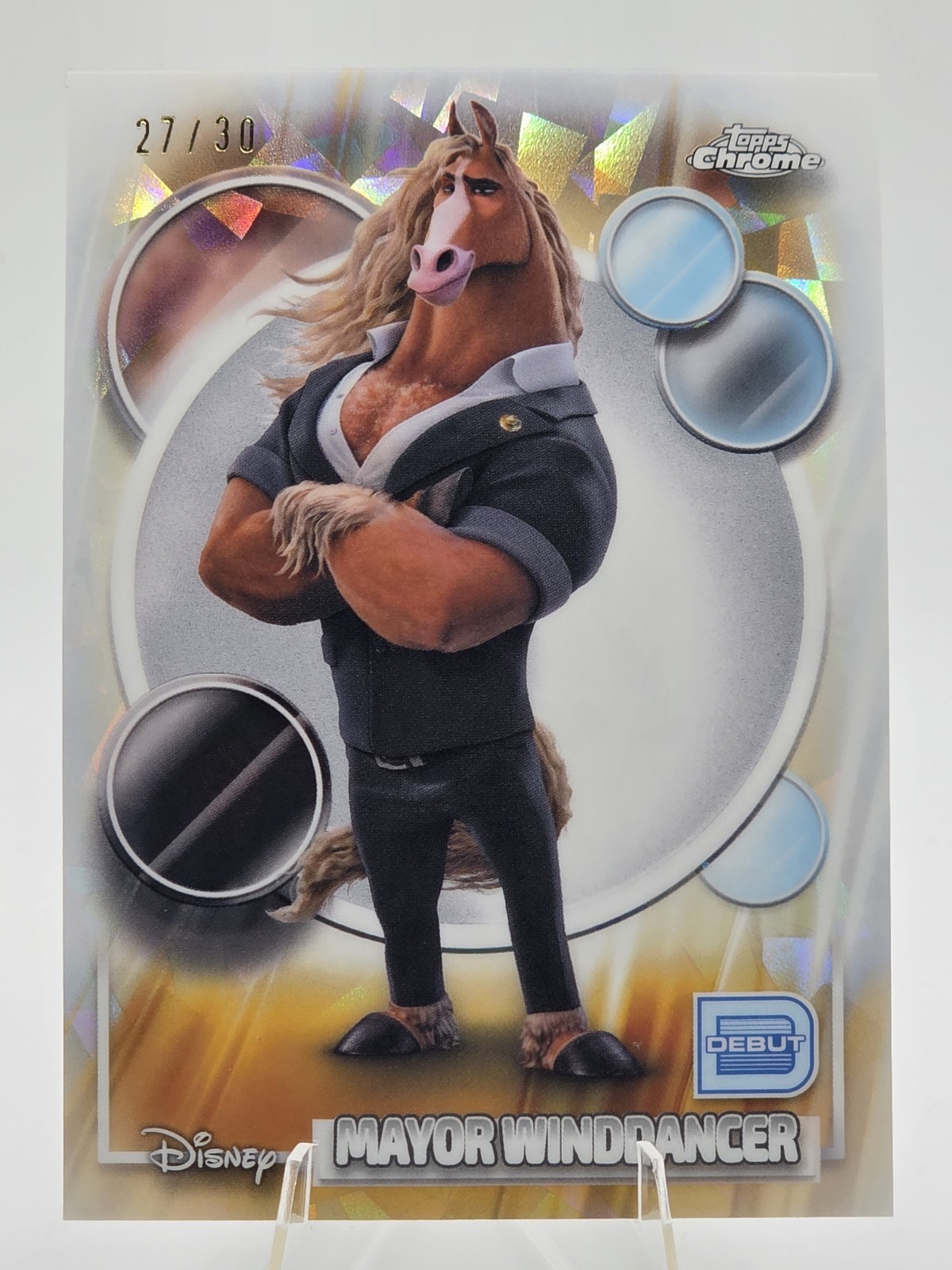 Mayor Winddancer White 27/30 2026 Topps Chrome Disney Sapphire Edition