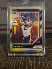 2024 Donruss Optic DJ Moore Flex Prizm Emoji 18/149 Bears Bills Non  Auto 