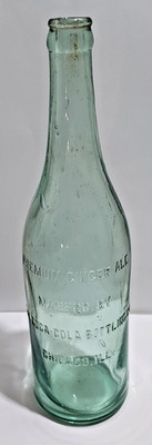 Premium Ginger Ale Coca Cola Bottling Co Chicago ILL IL Illinois 1910's Quart?