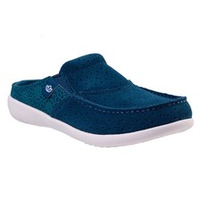 Spenco Siesta Slide Mosaic Full Contact Comfort Women Aegean Teal - 6.5 Medium