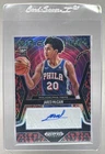 Jared McCain 2024 Panini Prizm Black #PS-JAR Snakeskin Prizmatrix RC Auto /15