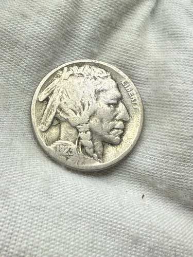 1923 S Buffalo Nickel Nearly Fine T132