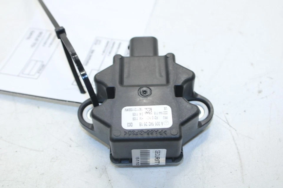 Sensor de velocidad de velocidad de guiñada Mercedes-Benz ML350 2012-2015 006-542-26-18 FABRICANTE DE EQUIPOS ORIGINALES Foto 4 de 4