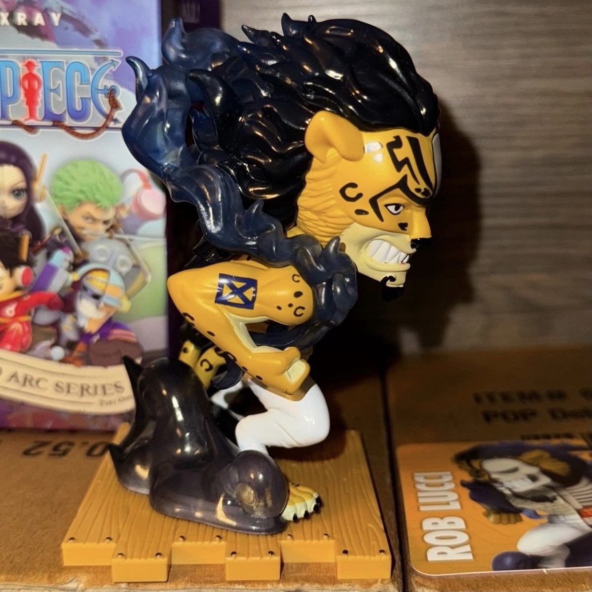 1/48 Chase Rob Lucci One Piece Egghead Mighty Jaxx Hidden
