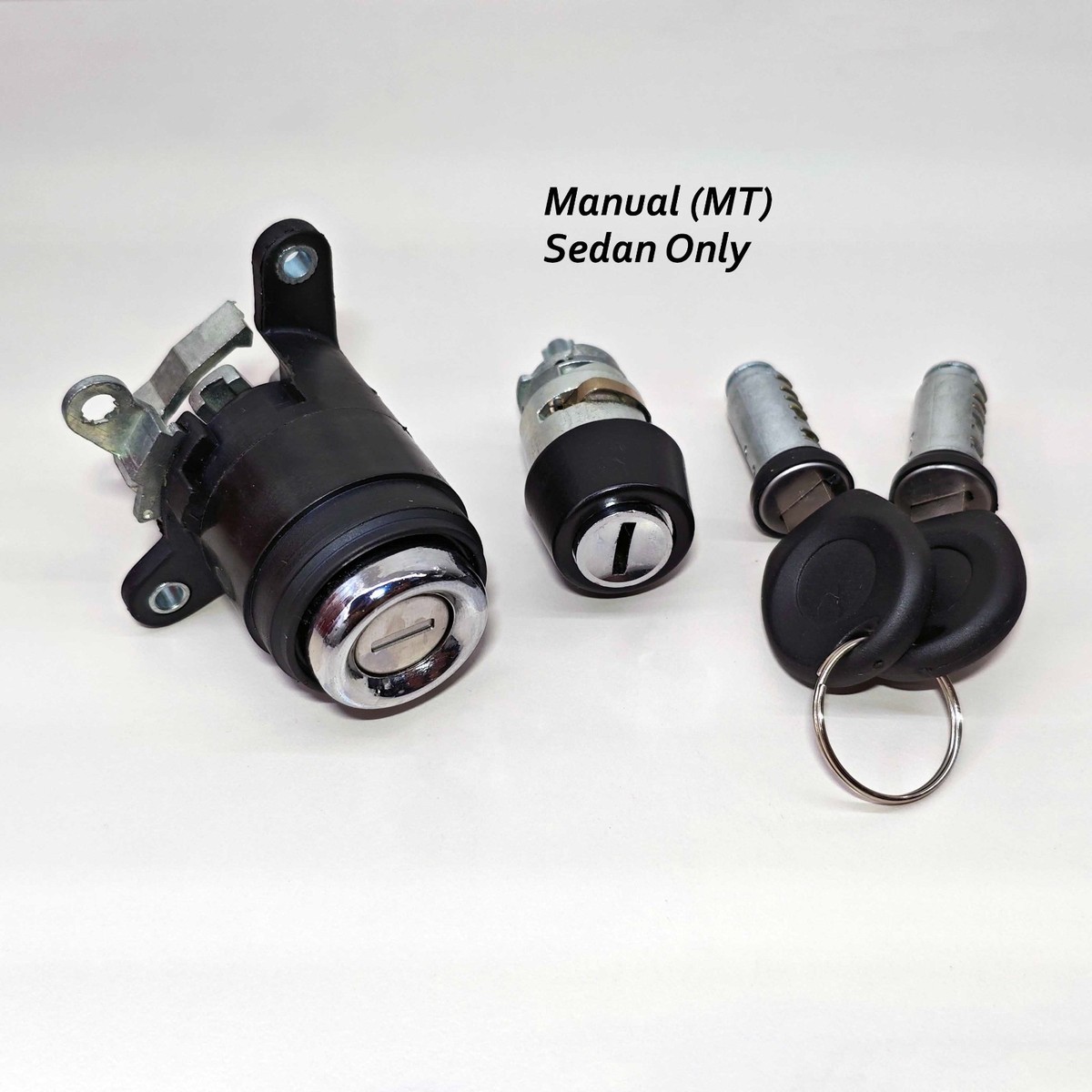 Lock Cylinder Set for Audi 80 B3 1986-1990 Ignition Door Trunk w