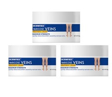 3xVaricose Veins Relief Cream Relieve Tired Legs Spider Pain Tighten Smooth Skin