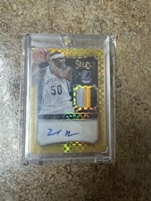 2014-15 Panini Select - Autograph Materials Zach Randolph #11 Gold Prizm /10  