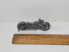 John Hill & Co Johillco Police Motorcycle Vintage Toy (BRITAINS SIZE) Lead