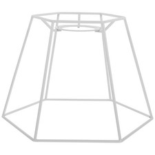 Lamp Shade Frame Wire Small Metal Guard Handwoven Lampshade Hollow