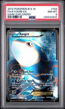 2012 POKEMON B&W DARK EXPLORERS #104 FULL ART/KYOGRE EX PSA 8 on eBay