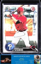 2016 Bowman Draft *Cole Stobbe **Card #BD-62** AUTO (RC)