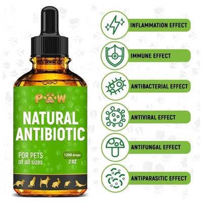 Natural Dog & Cat Antibiotic Drops