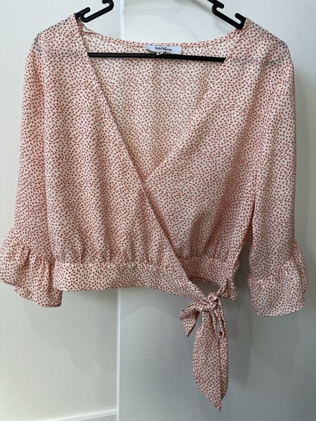 Wildfire Cropped Tie Up Top / Size 12 
