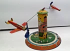ANTIQUE 1933 MARX WORKING POPEYE EXPRESS FLYER TIN WINDUP TOY-RARE TOY (K154)