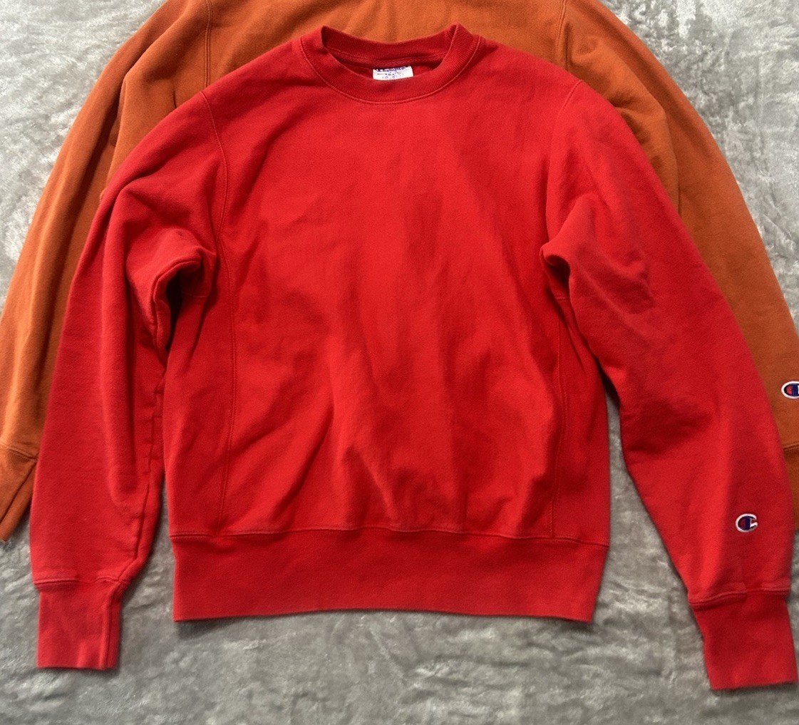 Champion SMALL Reverse Weave Crew Sweatshirt Bund… - image 2