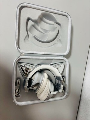 Brookstone Headphones Ariana Grande Ver Wireless Bluetooth Cat Ears Speaker