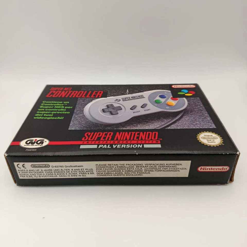 Controller - Joypad - Pad per Super Nintendo - SNES GIG BOXATO Ottime condizioni - Immagine 3 di 4