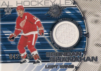 #ad BRENDAN SHANAHAN amp; CHRIS CHELIOS 2001 VANGUARD DUAL GAME USED JERSEYS# $6.69
