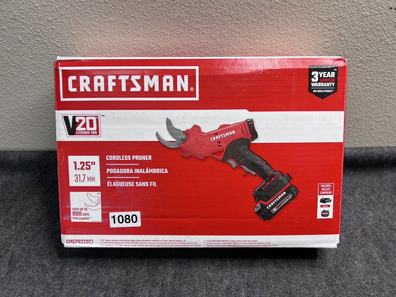 CRAFTSMAN CMCPR320C1 V20 CORDLESS PRUNER KIT CMCPR320C1 eBay