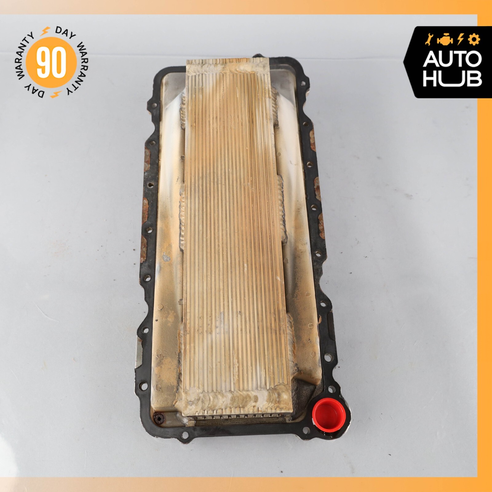 02-07 Maserati Coupe 4200 M138 Quattroporte Engine Oil Heat Exchanger OEM 50k