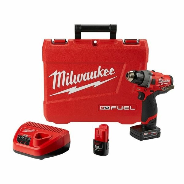 Image of Milwaukee M12 Fuel 2503-22 drill driver kit at eBay