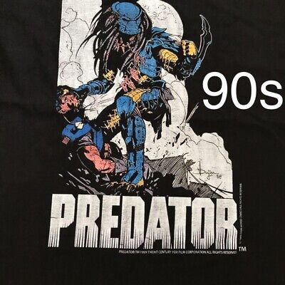 Predator T-shirt Super Rare 1999 FREE SIZE Vintage VTG movie Predator T-shirt Super Rare 1999 FREE SIZE Vintage VTG movie