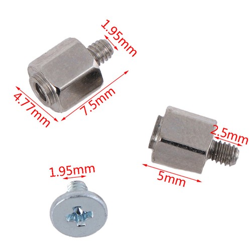 10Set Hand Tool Mounting Stand Off Screw Hex Nut for A-SUS M.2 SSD Motherbo- _yi - Afbeelding 4 van 12
