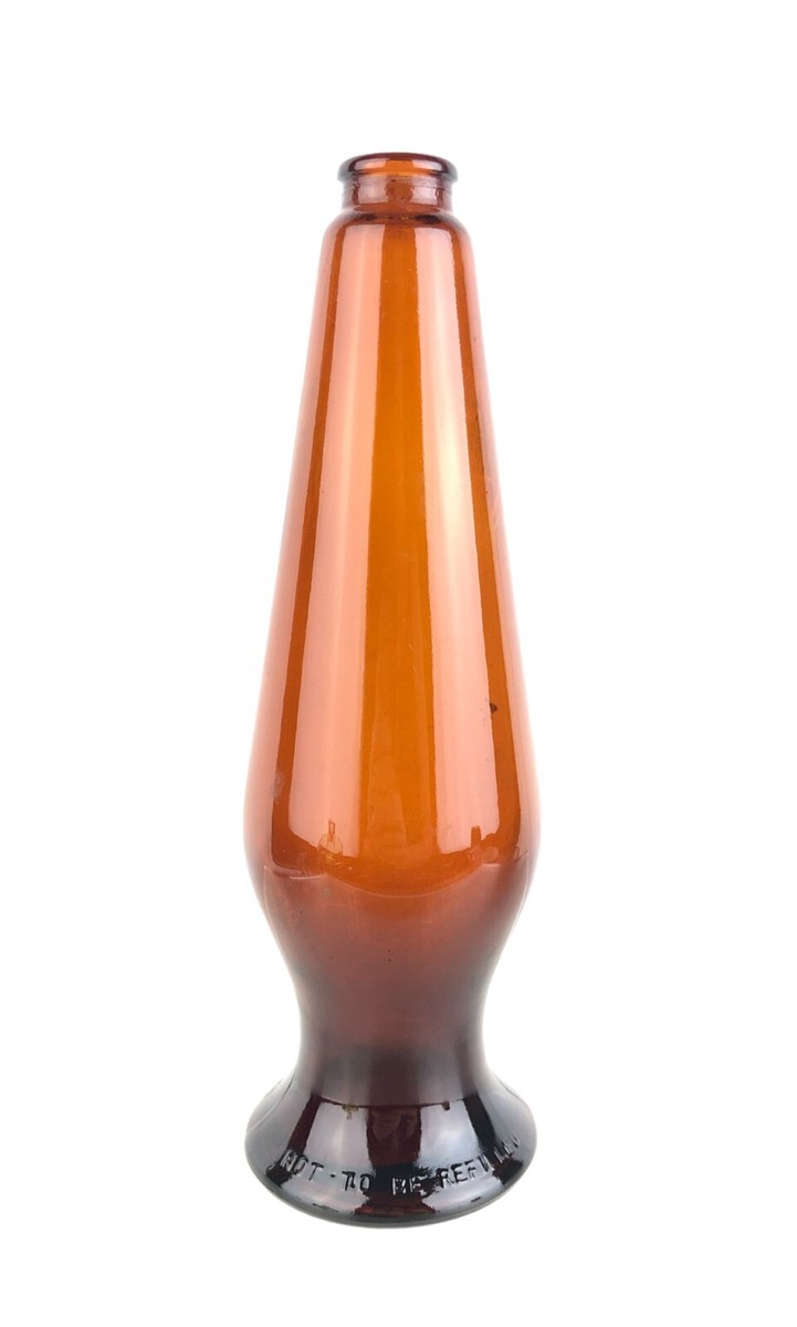 Vintage 1960s Michelob Brown Amber Beer Bottle Lava Lamp Shape 8