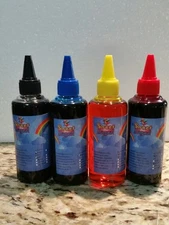 Sweet & Magical Edible Ink Refill Kit for Canon  Printers -100ml each 