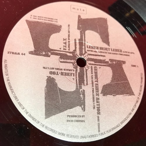 LAIBACH Opus Dei 1987 UK vinyl LP + INNER industrial Mute record original - Picture 6 of 6