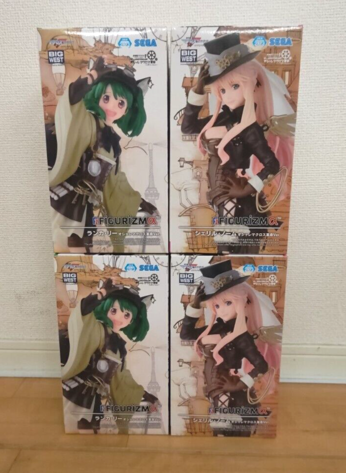 Macross Frontier Sheryl Nome Ranka Lee Figure set of 2 Figurizm