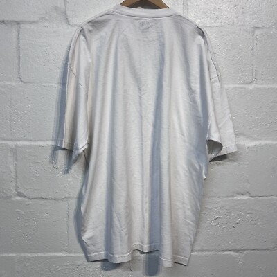 Champs Sportswear Blank White T-Shirt - XXXXL Tee - Mens SIZE 4XL