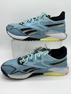 Reebok Nano X2 TR Adventure Low Blue Pearl Black Women's Size 9.5