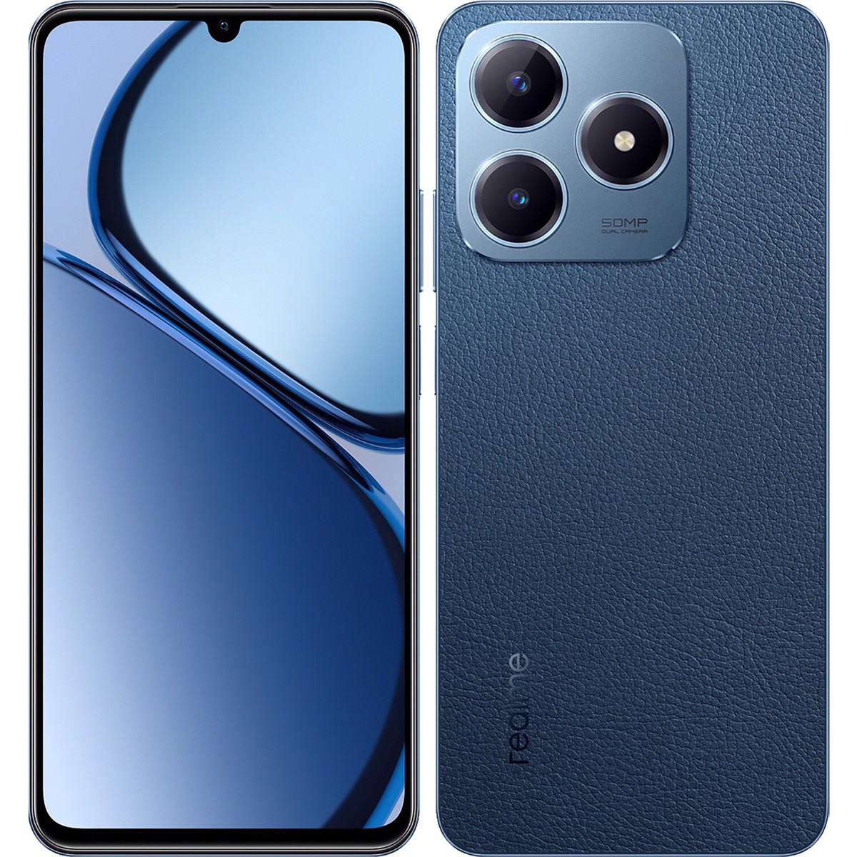 realme C63 スマートフォン SIMフリー Realme C63 4G Leather Blue 256GB + 8GB Dual-SIM Factory Unlocked