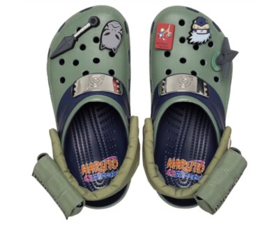 Naruto Shippuden Kakash Free*Crocs Key Change JiBBitZ