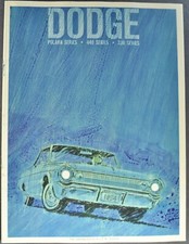 1964 Dodge Polara Brochure 500 Convertible Hardtop Wagon 440 Excellent Original