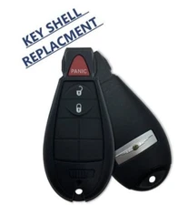 NEW Fobik Key Shell For Chrysler 300 Town & Country 2008 - 2017 3 Button A+++