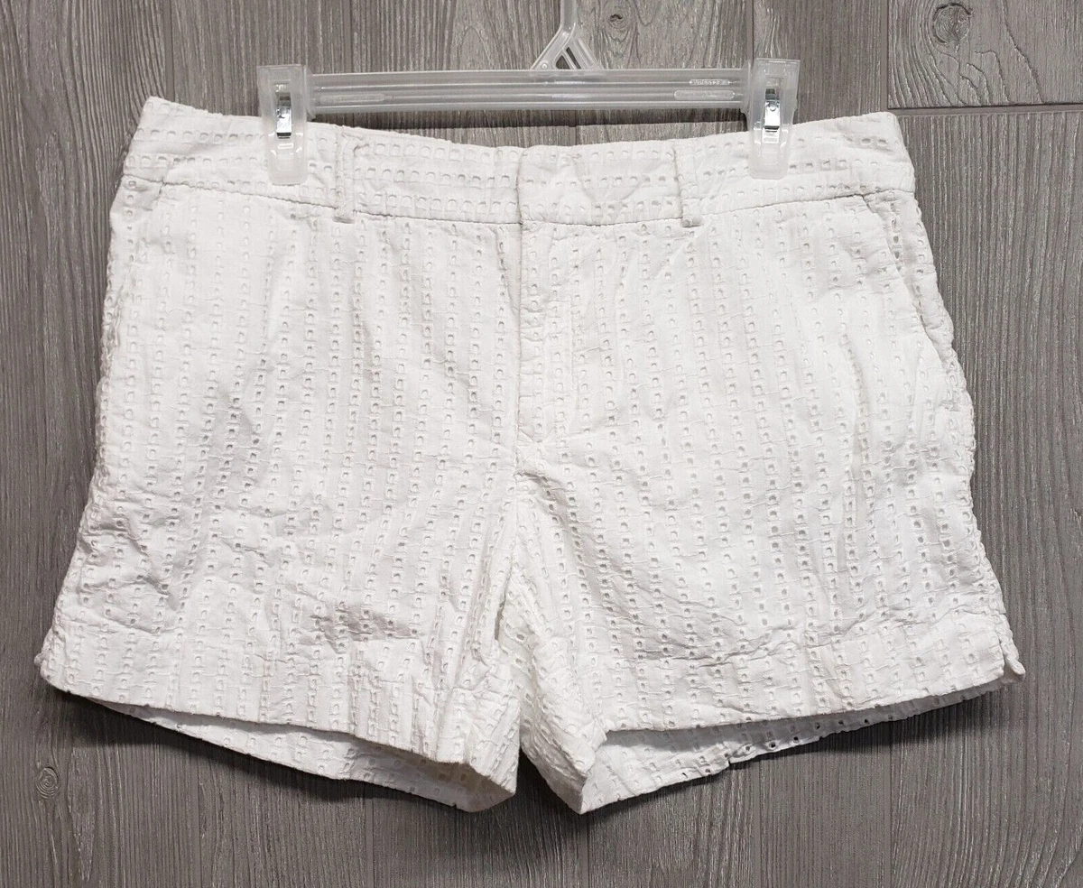 Banana republic white shorts sale