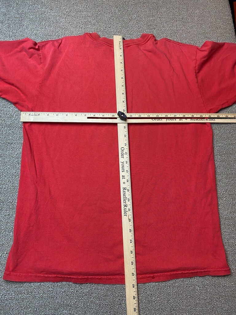 Fatboy Slim Weapon of Choice Shirt Soy Red Spray Paint Tagging VTG image 5