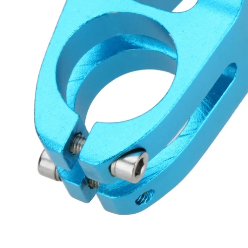 WAKE 31,8mm Aluminiumlegierung MTB Mountainbike Lenker Vorbau blau - Bild 8 von 10