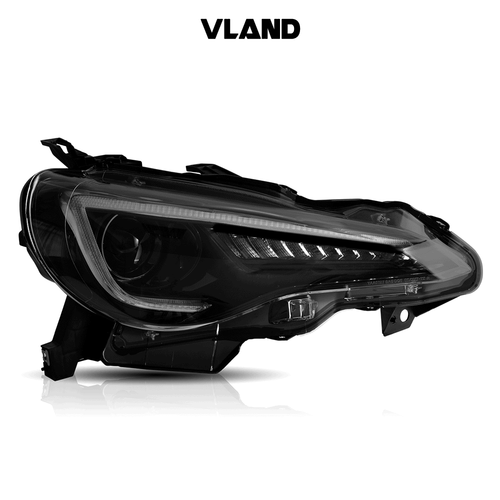 Faros proyectores VLAND 2XLED para Toyota GT86 2012-2020 Subaru BRZ FR-S - Imagen 2 de 12