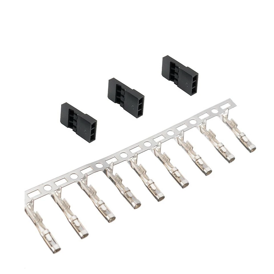 50PCS DIY 3Pin Servo Extension Cable JR Connector Male Plug for RC Servo ESC - Image 2 of 4