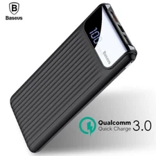 Portable Quick Charge Qualcomm 3.0 10000mAh SMART Power Bank  Dual USB Charging