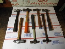 7 Vintage Ball Peen Hammers Blue Point - Champion Etc All Good Users 7 Vintage Ball Peen Hammers Blue Point - Champion Etc All Good Users