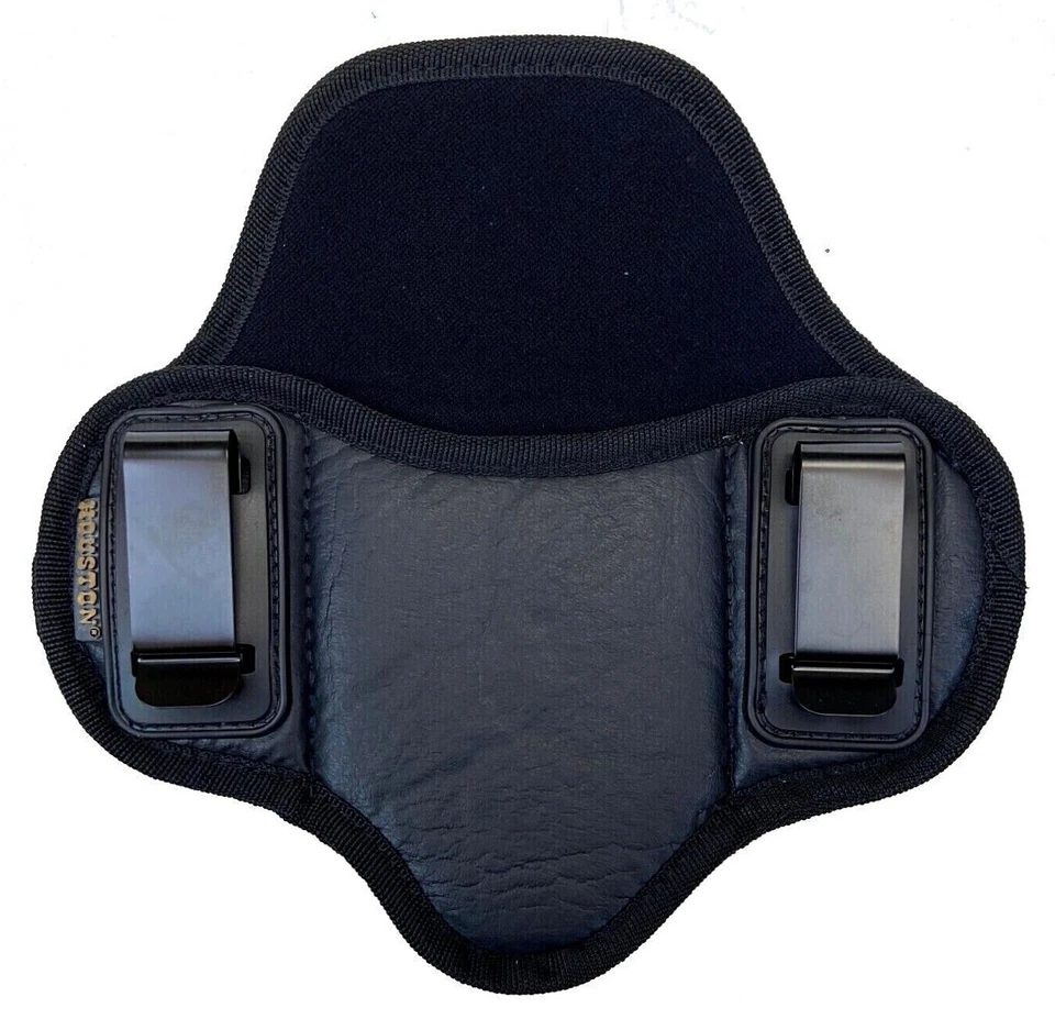 Tactical Pancake Concealed Carry IWB Gun Holster Houston Leather - Choose Model - Image 2 of 4