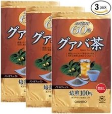 Orihiro GUAVA TEA Beauty Health 60 Packets 3 Packs From Japan