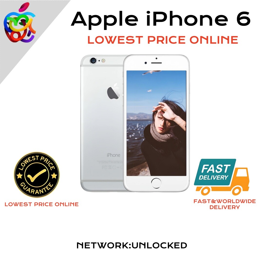 【Spot sale】Apple iPhone 6-64 GB- 4.7'' 1GB RAM FRONT 1.2MP BACK 8MP-Unlocked @wh