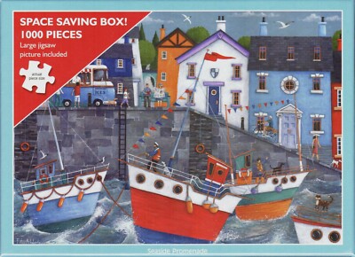 Otter House 1000 Piece Puzzle - Seaside Promenade - Peter Adderley